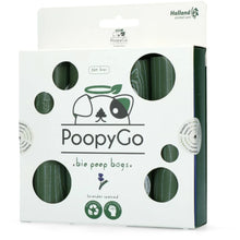 Dark Slate Gray Poopygo Eco Kotbeutel Lavendel 8x15
