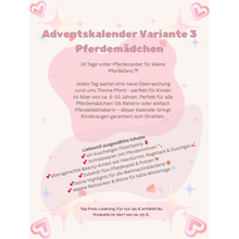 Pferdemädchen Adventskalender