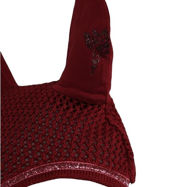 Dark Red EQuest Fliegenohr | Royal Glitter