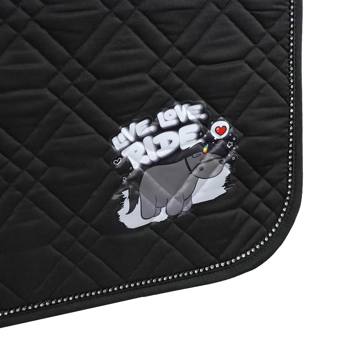 Black EQuest Schabracke Cotton Cross | Live Love Ride