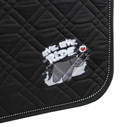 Black EQuest Schabracke Cotton Cross | Live Love Ride