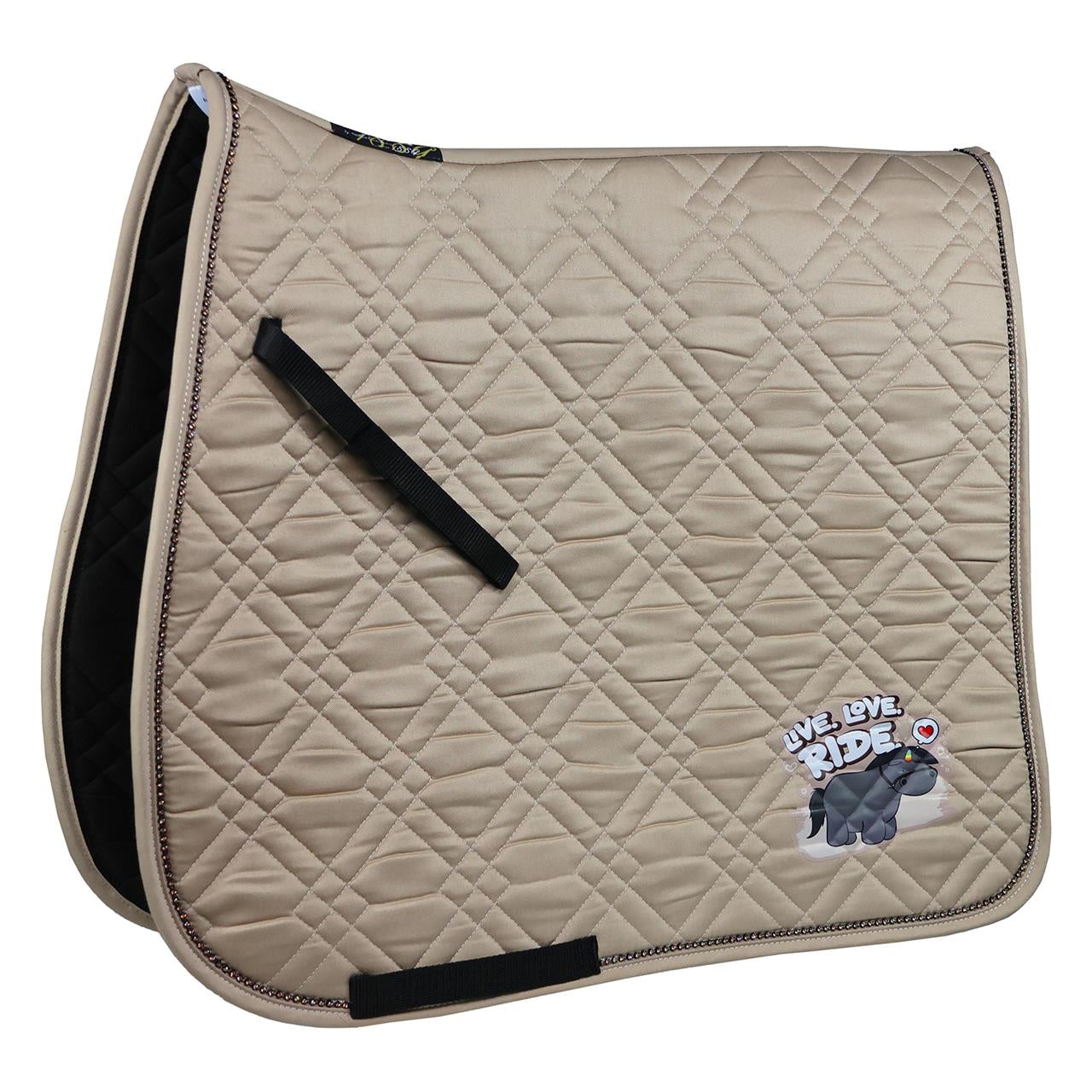 Rosy Brown EQuest Schabracke Cotton Cross | Live Love Ride