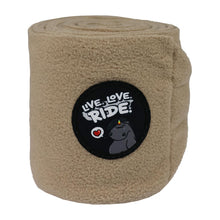 EQuest Bandagen ALPHA FLEECE | 2er Set | Live Love Ride