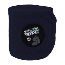 EQuest Bandagen ALPHA FLEECE | 2er Set | Live Love Ride