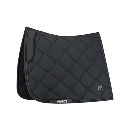 Mrs. Ros DRESSAGE SADDLE PAD - BLACK H/W 24/25