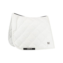 Mrs. Ros Dressage Saddle Pad White - Lavender Fields