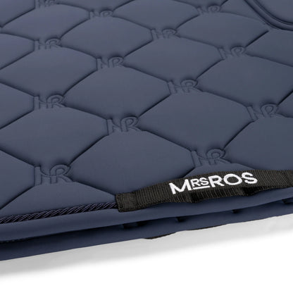 Mrs. Ros DRESSAGE SADDLE PAD - NAVY H/W 24/25