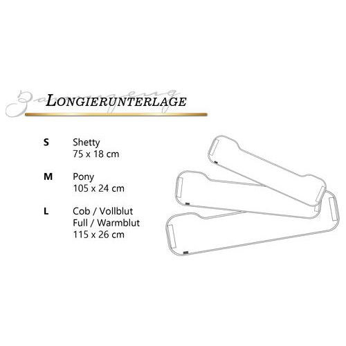 Antique White Selett- & Longierunterlage Cotton Line