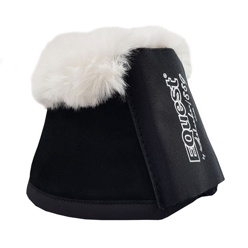 Black Hufglocken Leather | 2er Set