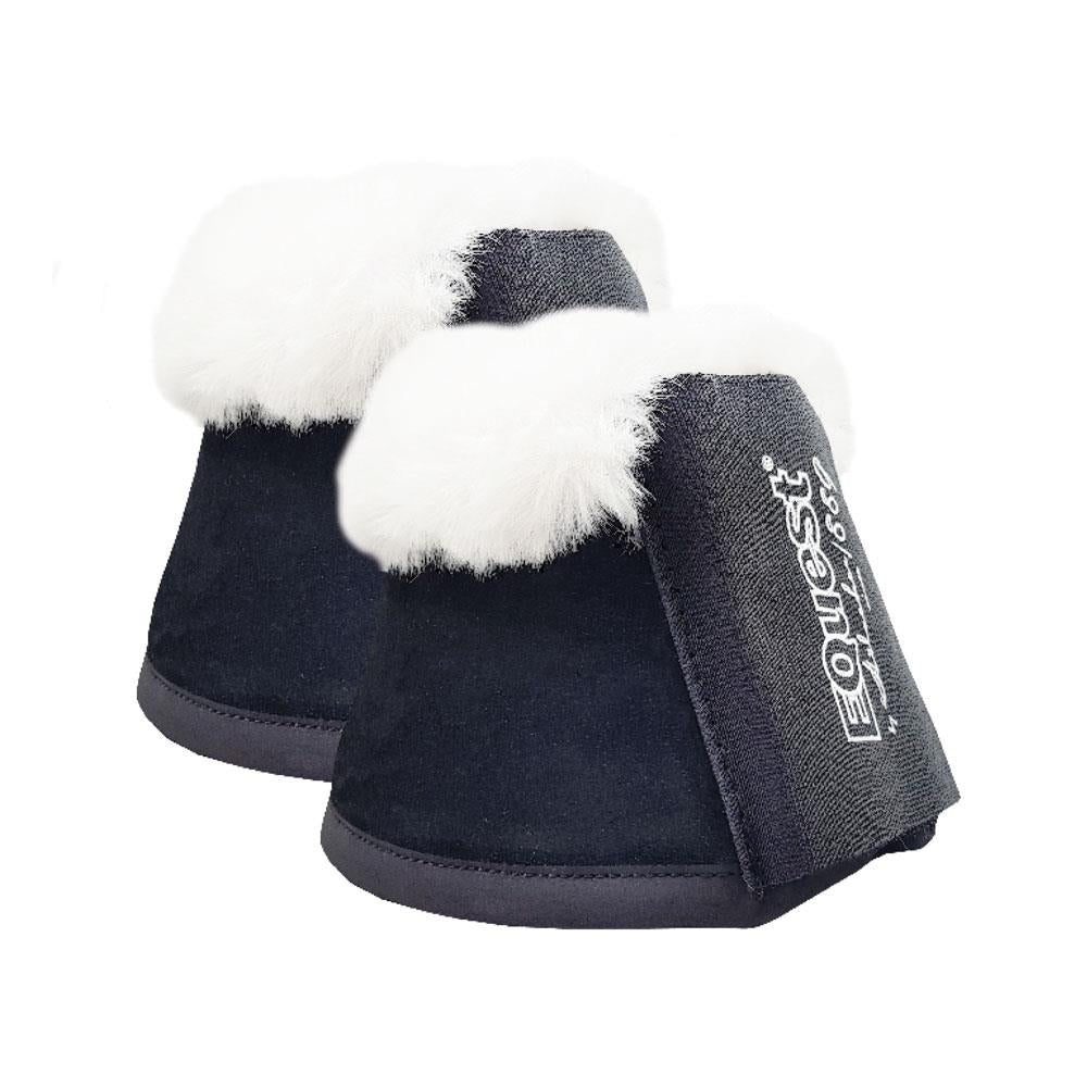 White Smoke Hufglocken Leather | 2er Set