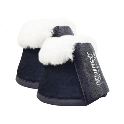 White Smoke Hufglocken Leather | 2er Set