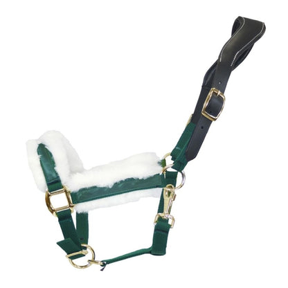 Beige Halfter Anatomical Shine | Messing Edition | Ledergenickstück Black