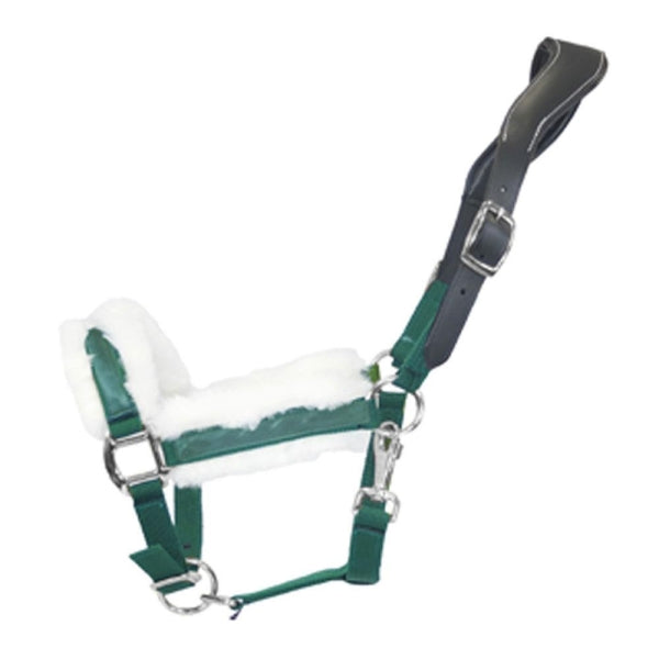White Smoke Halfter Anatomical Shine | Silver Edition | Ledergenickstück Black