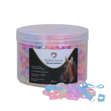 Excellent Horse Mähnengummis Silicone Rainbow