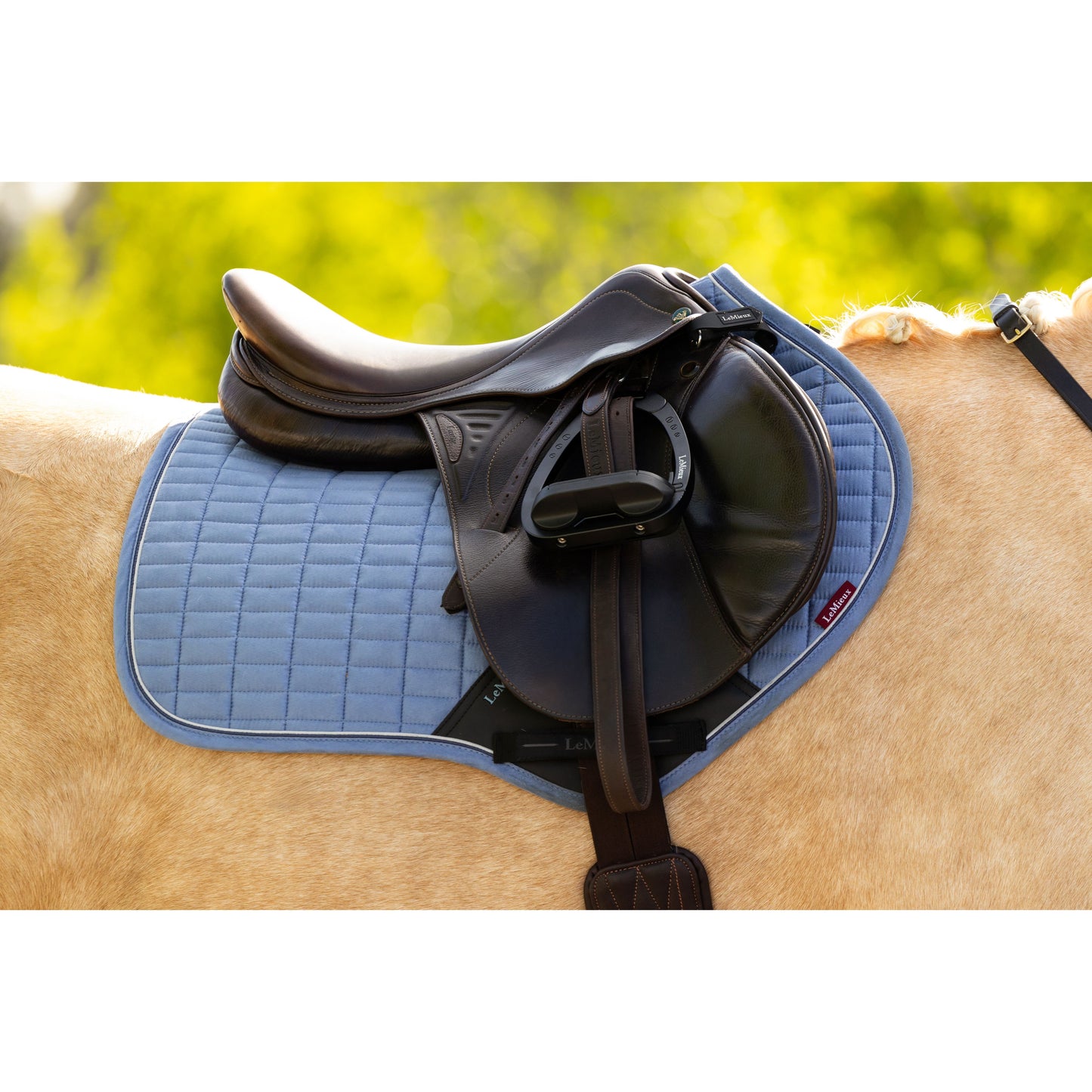LeMieux Suede Close Contact Schabracke - Kaster Cheval