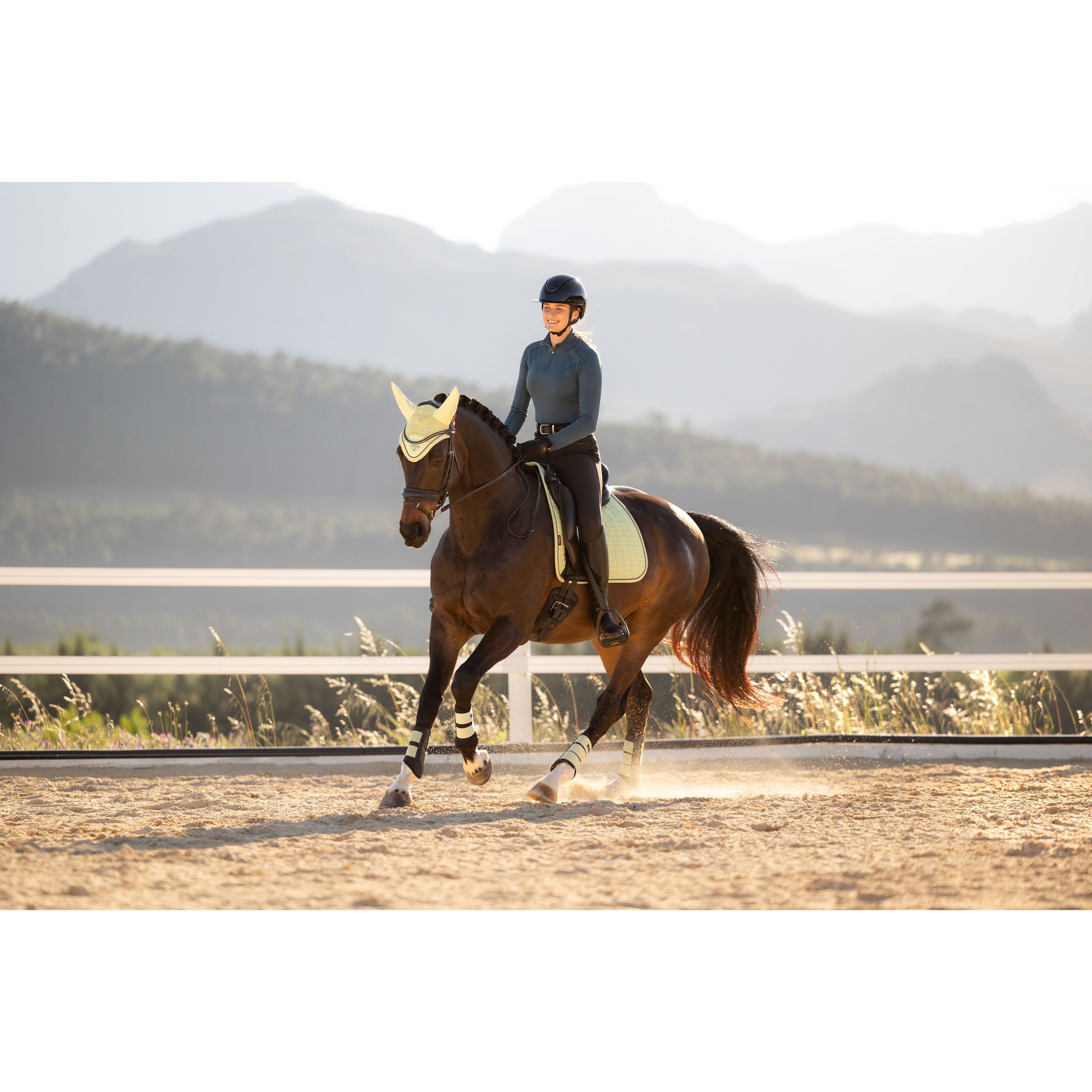 LeMieux Suede Dressurschabracke - Kaster Cheval