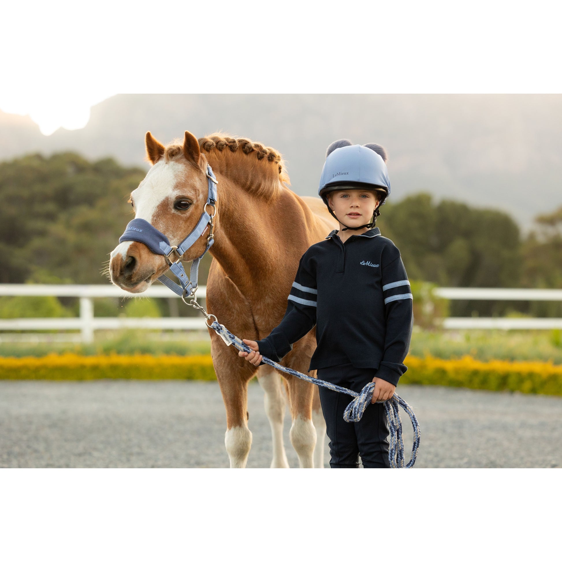 LeMieux Mini Vogue Halfter und Führstrick - Kaster Cheval
