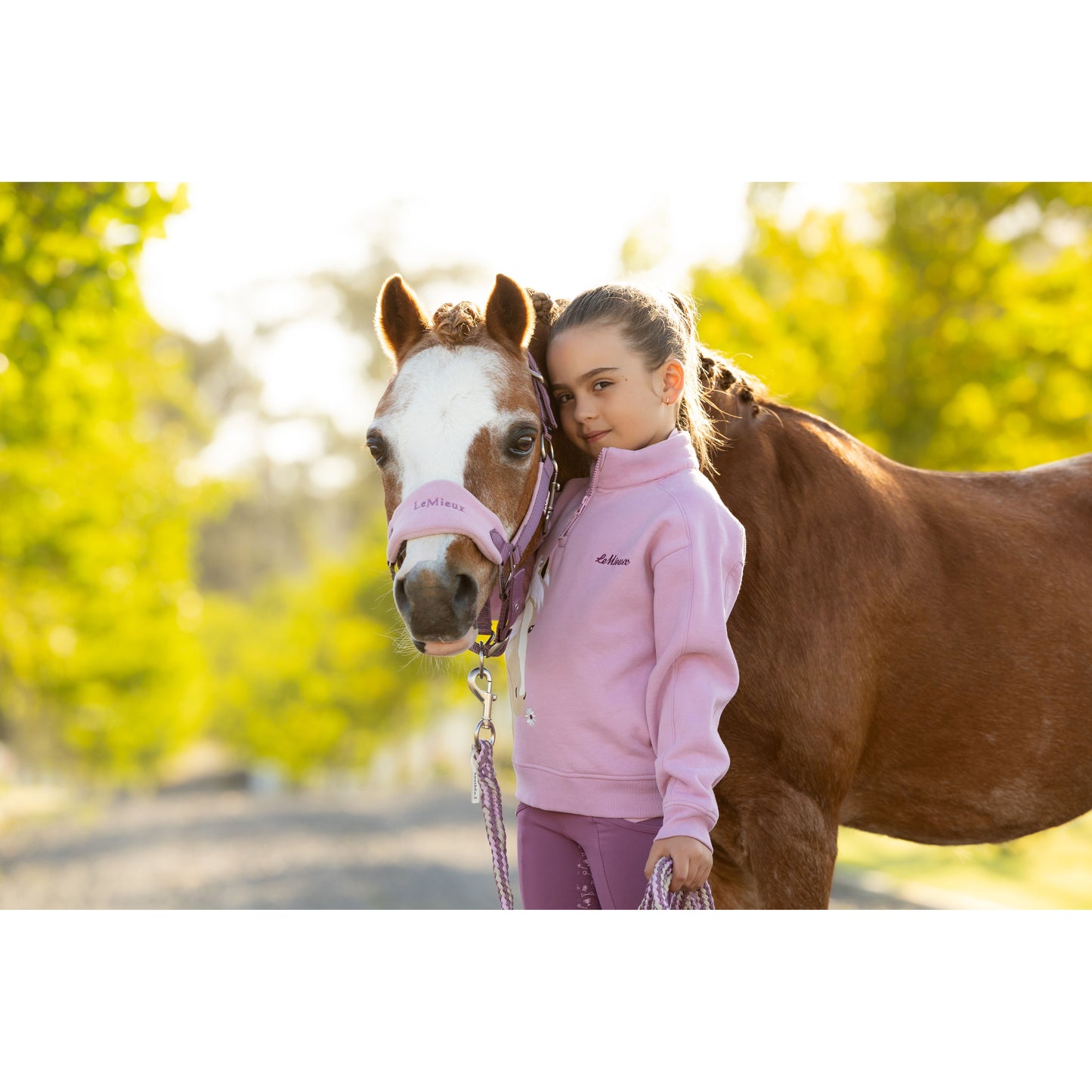 LeMieux Mini Vogue Halfter und Führstrick - Kaster Cheval