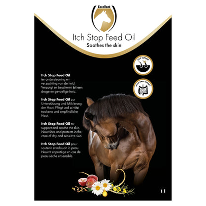 Excellent Horse Itch Stop Feed Oil 1 l