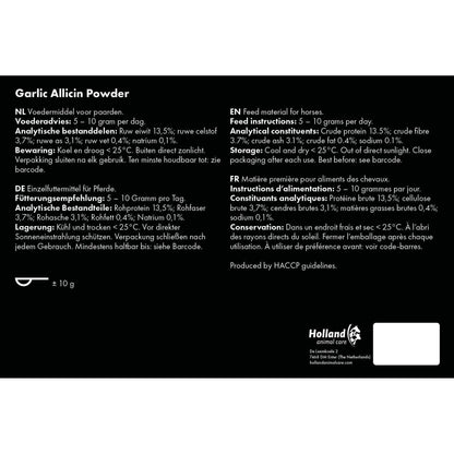 Excellent Horse Garlic Allicin Pulver 800 g