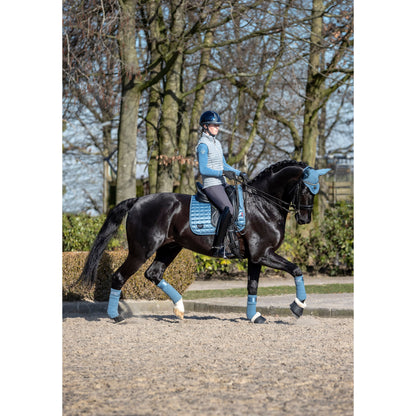 LM Loire Memory Satin Schabracke Ice Blue