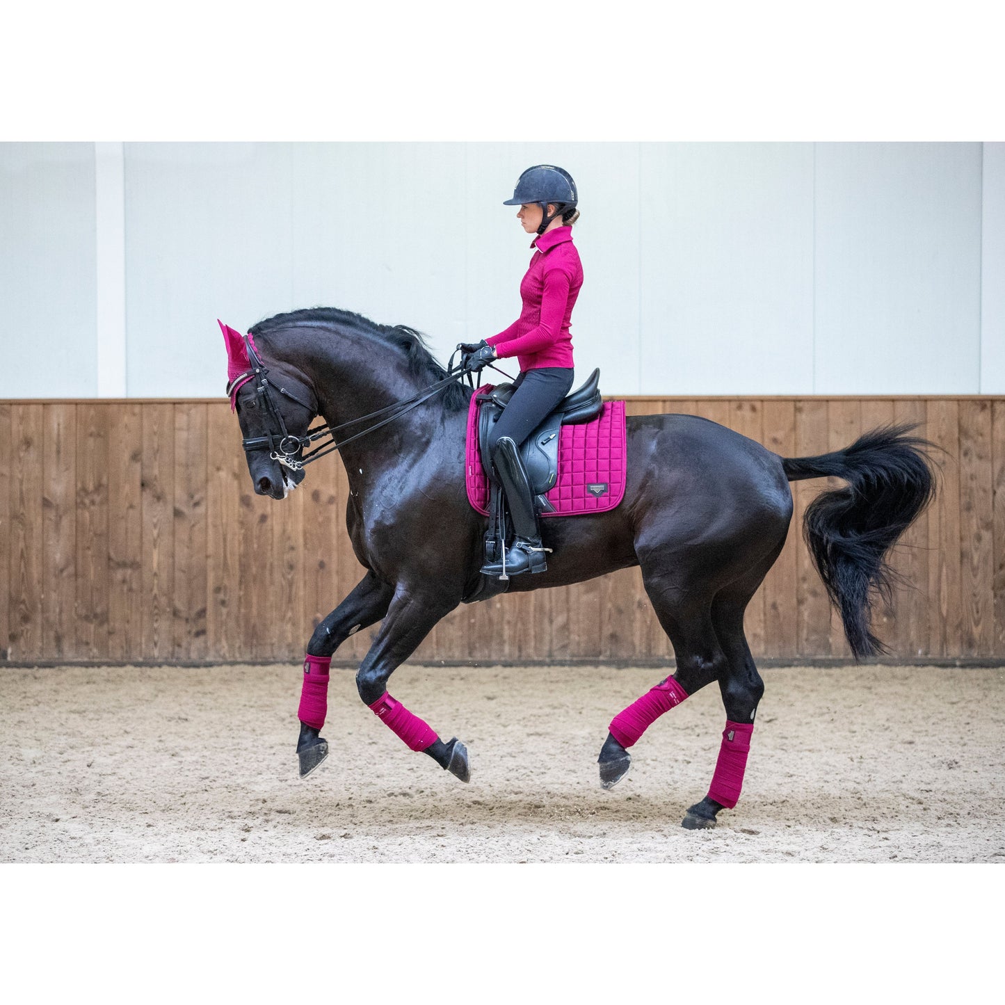 LM Loire Classic Satin Schabracke Mulberry