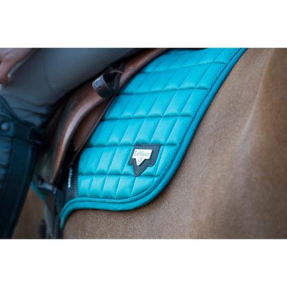 LM Loire Classic Satin Schabracke Peacock Green