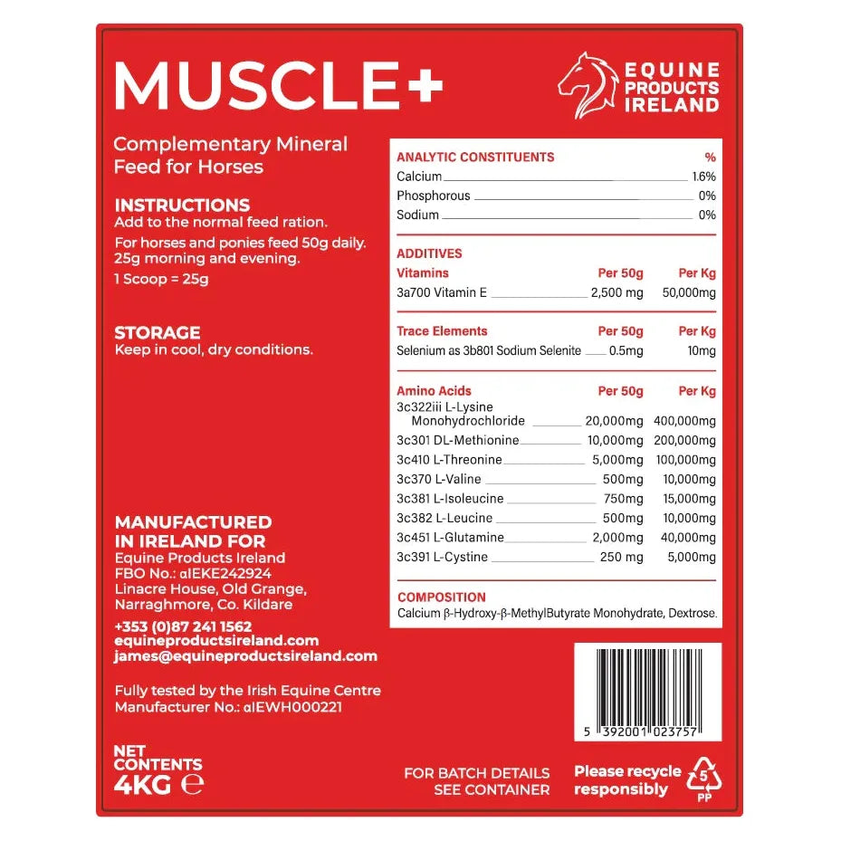 Firebrick Equine Products Ireland Muscle +