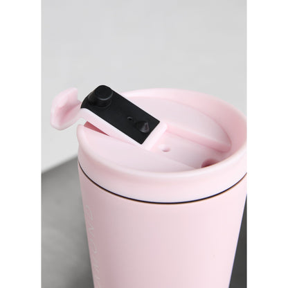 Light Gray Aztec Diamond Travel Mug
