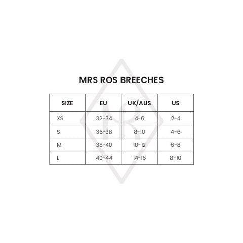 Dark Slate Gray Mrs. Ros Silhouette Reitleggings - Lavender Fields