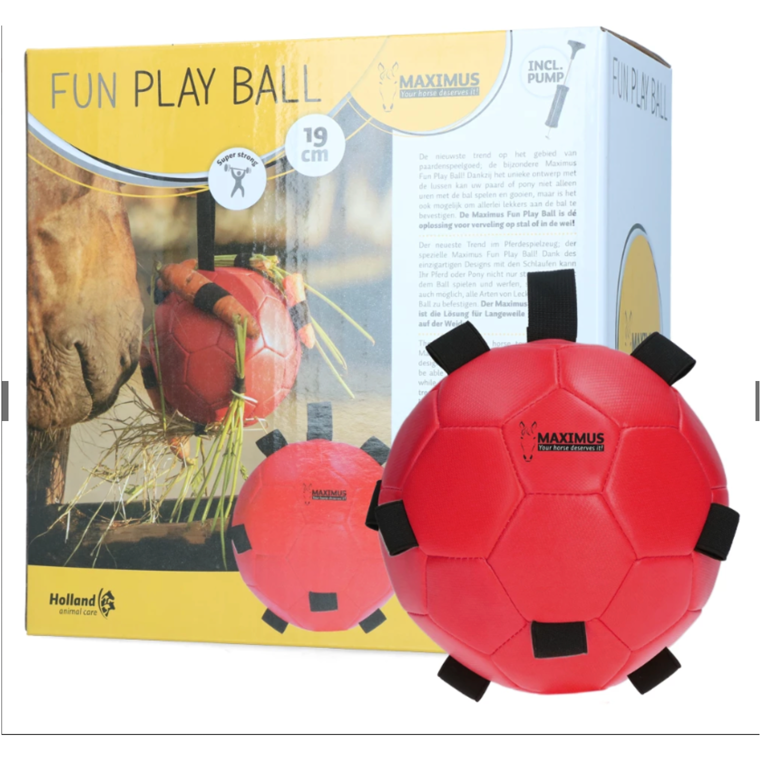 Tan Excellent Horse Fun Play Ball