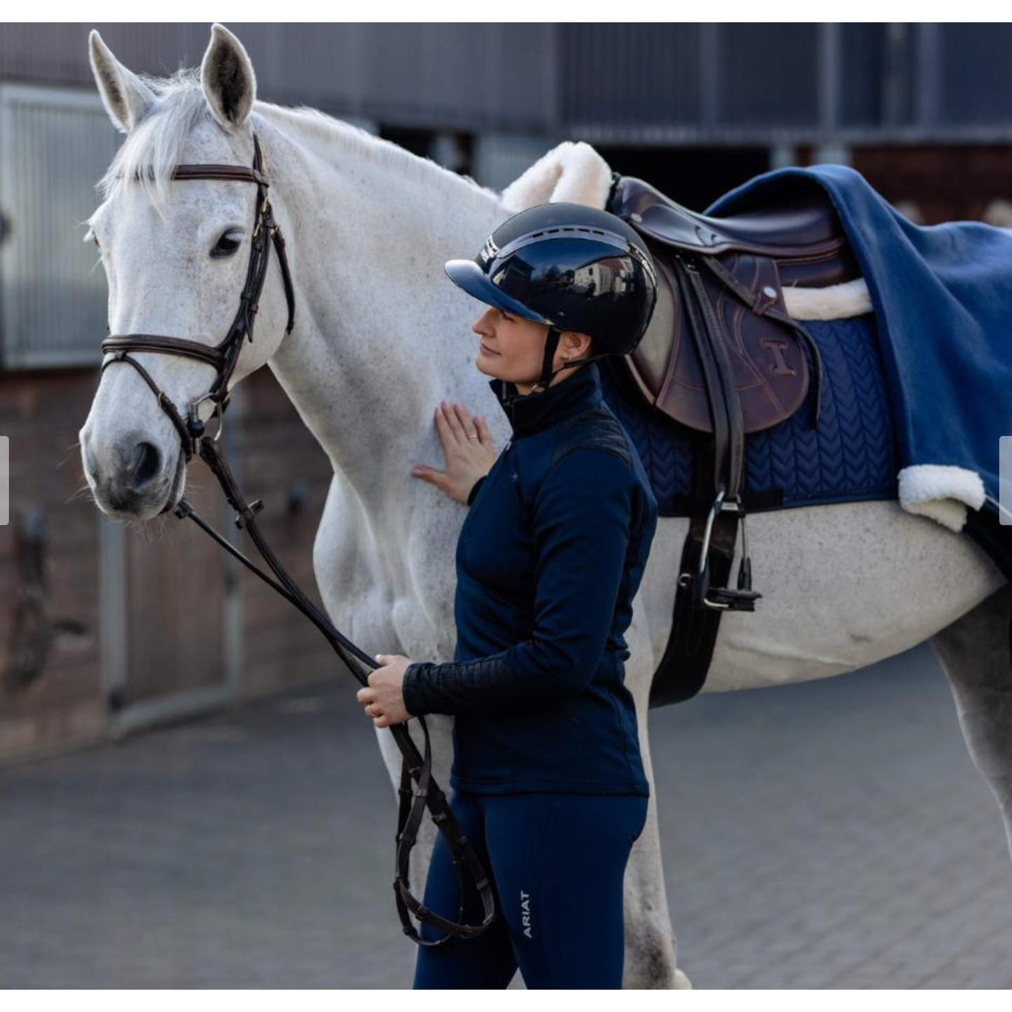 Dark Slate Gray EQuest® Merino Pad - Qualität und Komfort