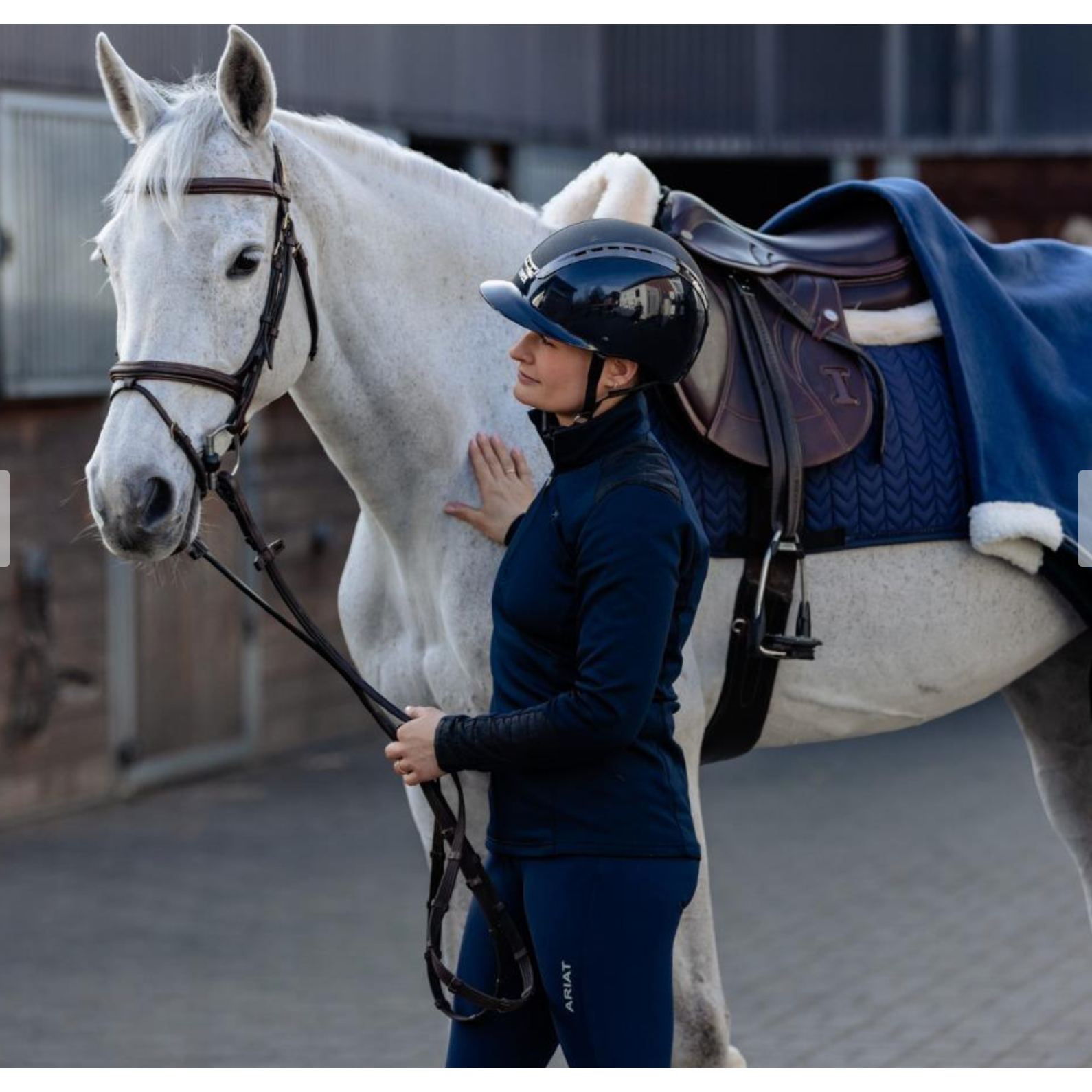 Dark Slate Gray EQuest® Merino Pad - Qualität und Komfort