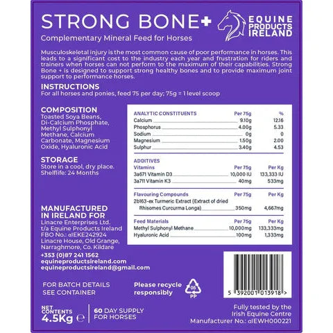 Slate Blue Equine Products Ireland Strong Bone +