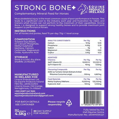 Slate Blue Equine Products Ireland Strong Bone +