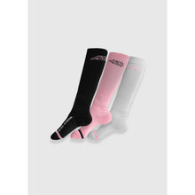 Lavender Aztec Diamond – YR Pink Reitsocken (3er-Set)