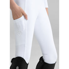Light Gray Aztec Diamond – YR Reitleggings mit Vollbesatz