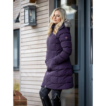 Light Gray Le Mieux Loire Three Quarter Coat Fig