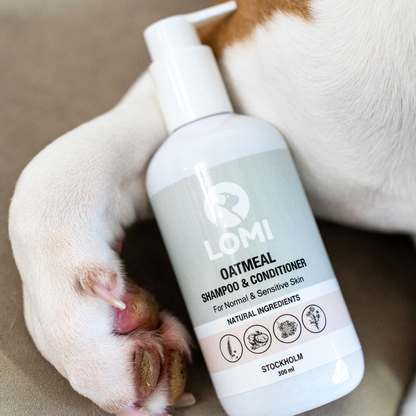 Lomi Pets Oatmeal Hunde Shampoo & Spülung