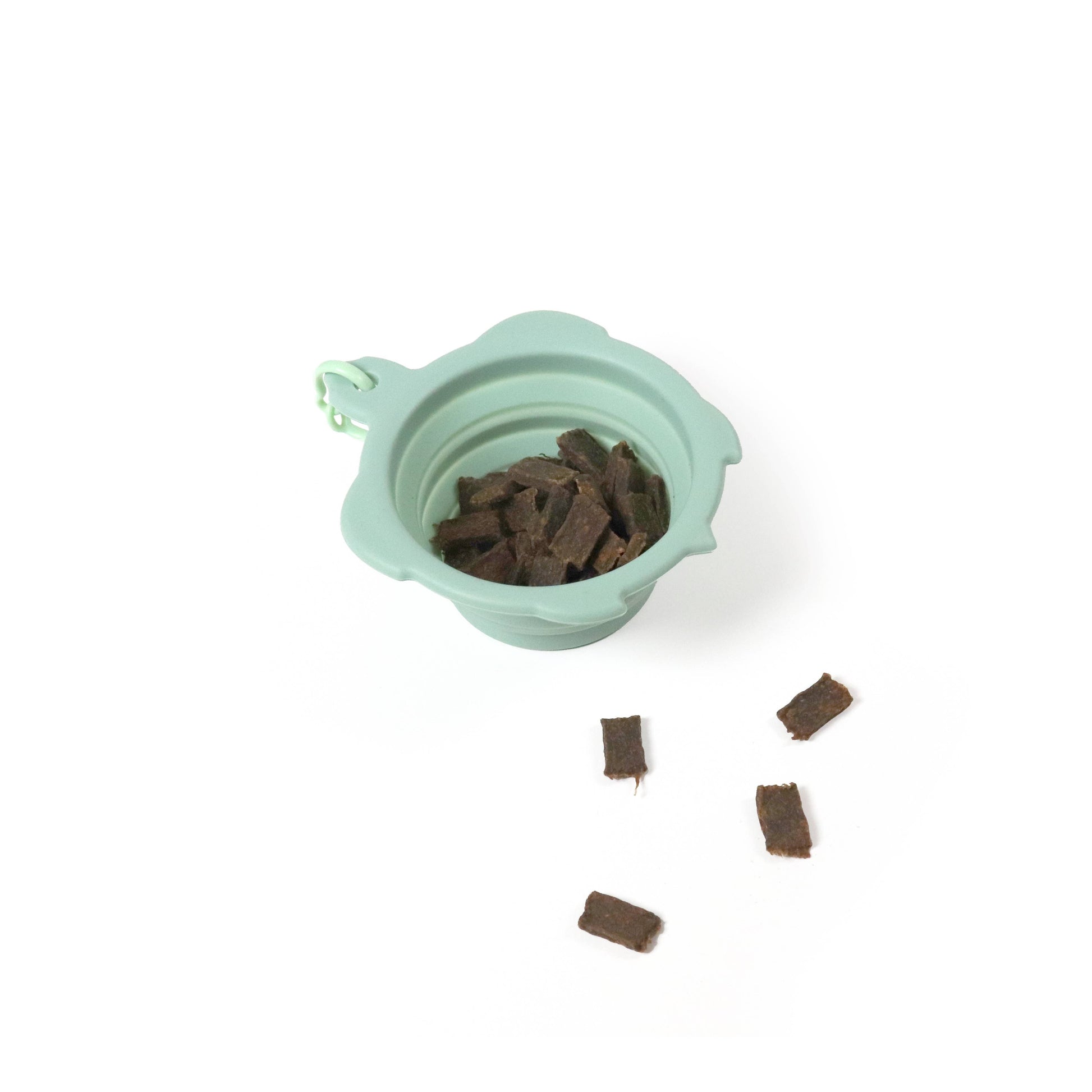 Light Gray United Pets Faltbarer Napf 200 ml „Turtle“