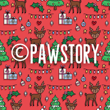 PawStory Frohe Rentier-Weihnachtsfliege
