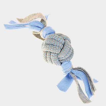 Happy Pet Little Rascals Fleecy Rope Ball