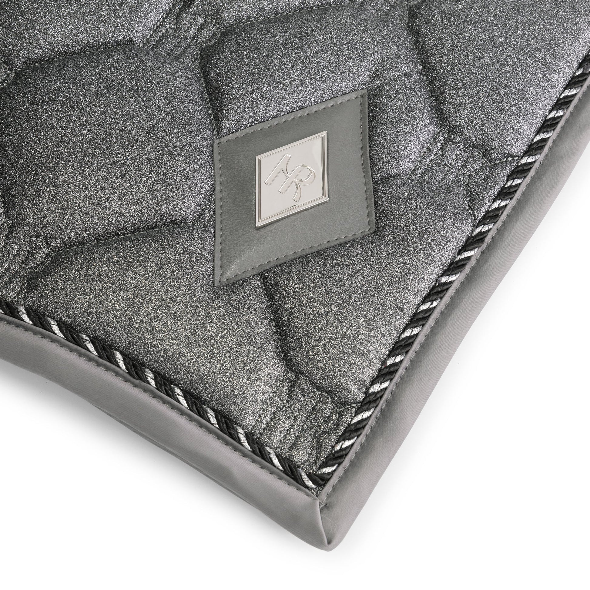 Dim Gray Mrs. Ros Charmer Glitzer Schabracke Grey