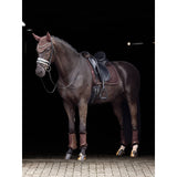 LM Crystal Suede Dressurchabracke Braun