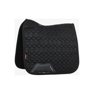 LM Crystal Suede Dressurchabracke Schwarz