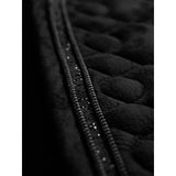 LM Crystal Suede Dressurchabracke Schwarz