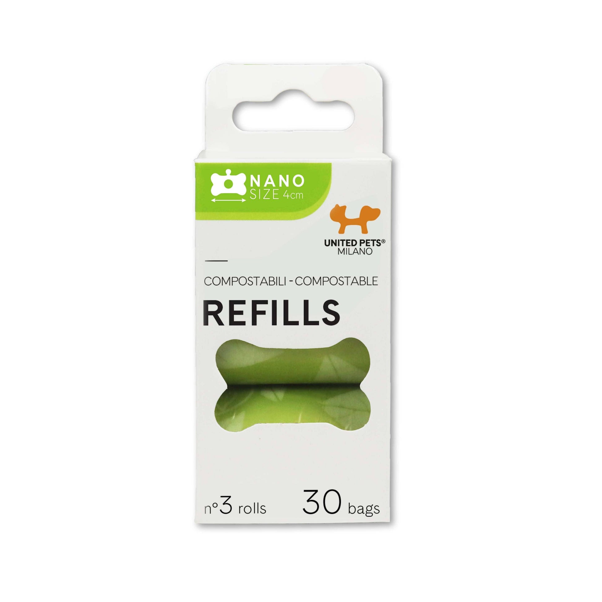 Beige United Pets biologisch abbaubare Kotbeutel