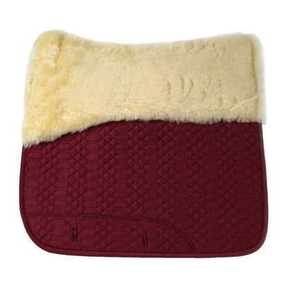 Dark Red Engel Reitsport Lammfell Schabracke Bordeaux