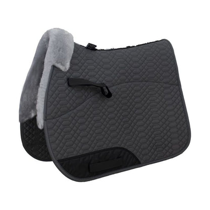 Dark Slate Gray Engel Reitsport Lammfell Schabracke Grau