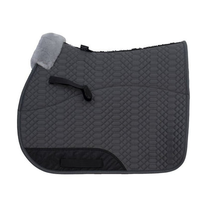 Dark Slate Gray Engel Reitsport Lammfell Schabracke Grau